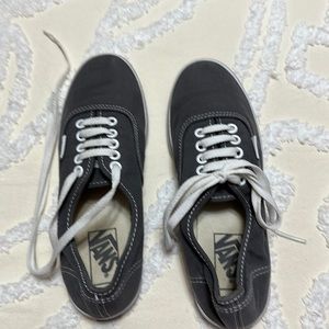 Vans Gray Sneakers Women 6.5
